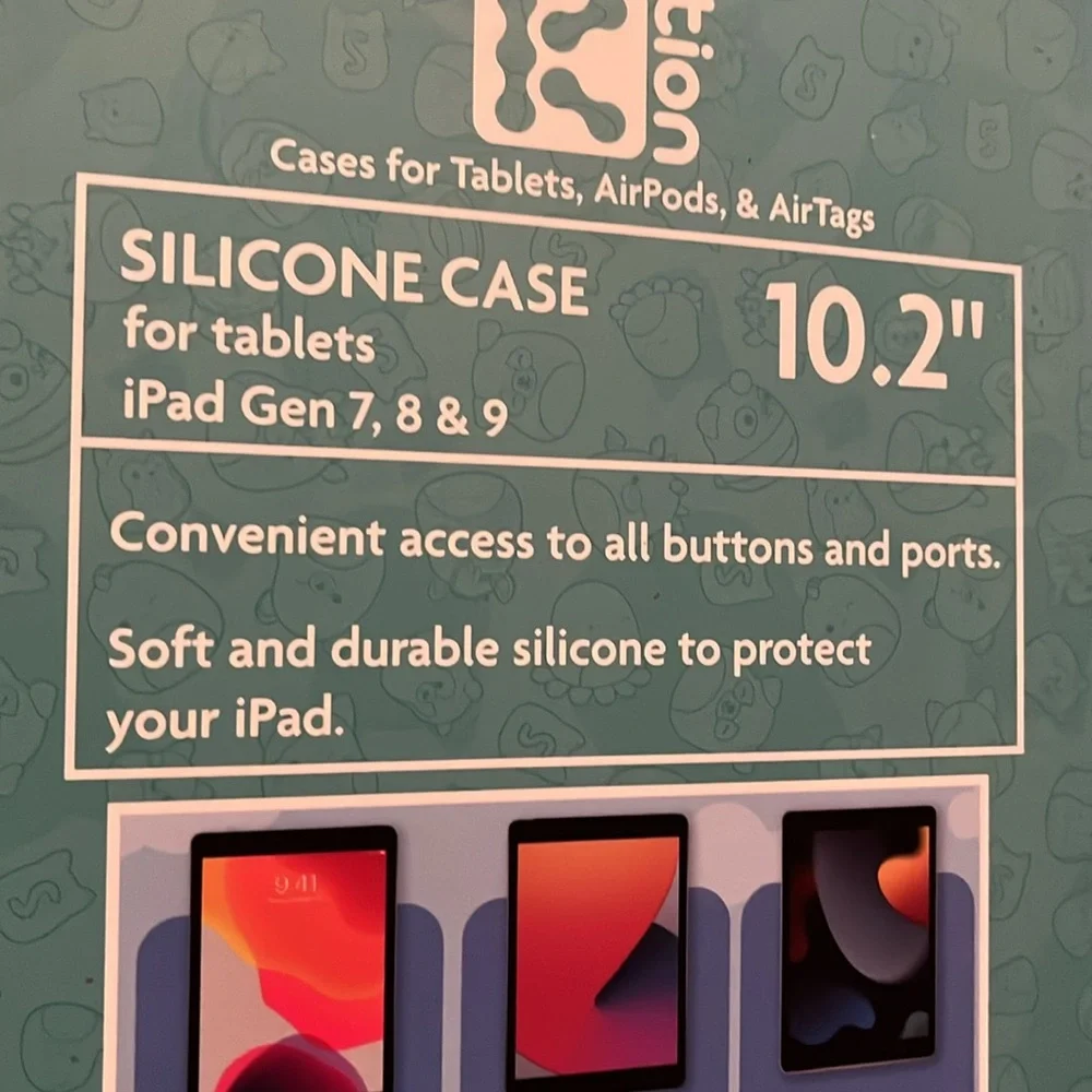 NIB Squishmallows 3D silicone case